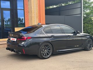 2017 BMW 5 серии 540i VII (G30/G31/G38), синий, 3350000 рублей, вид 3