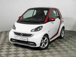 2014 Smart Fortwo II, белый, 619585 рублей, вид 1