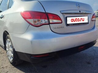 2014 Nissan Almera III (G15), серебристый, 530000 рублей, вид 4