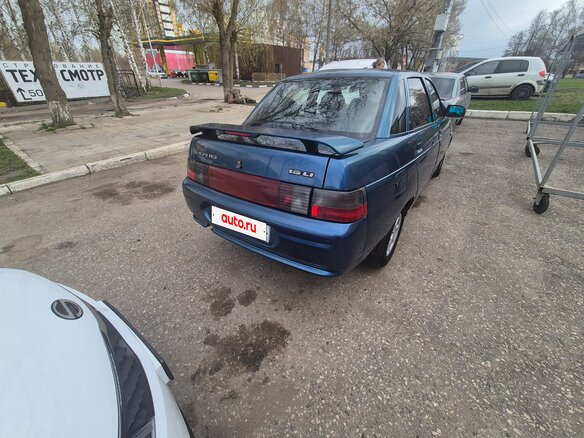 2005 Lada (ВАЗ) 2110, синий, 299000 рублей - вид 3
