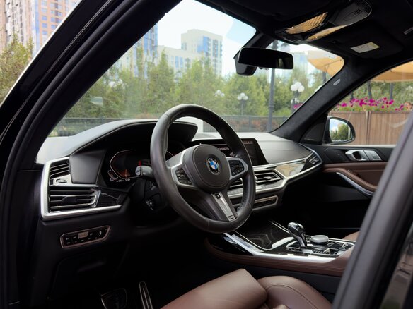 2019 BMW X7 30d I (G07), чёрный, 6800000 рублей - вид 12