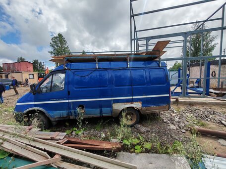 2011 ГАЗ ГАЗель (2705), синий, 170000 рублей, вид 3