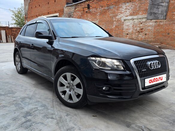 2012 Audi Q5 8tiptronic I (8R), чёрный, 1485000 рублей - вид 1