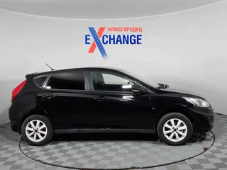 2011 Hyundai Solaris I, чёрный, 569000 рублей, вид 3