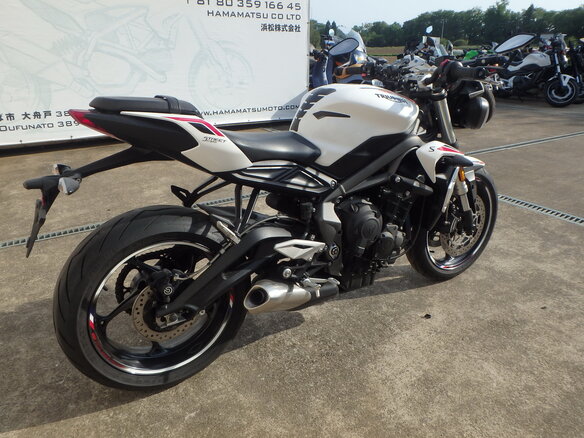 2021 Triumph Street Triple, белый, 820000 рублей - вид 6