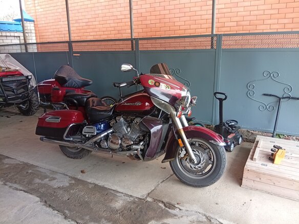 2001 Yamaha Venture Royal, красный, 550000 рублей - вид 3