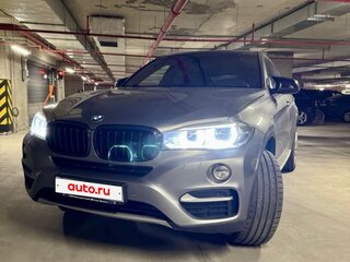 2015 BMW X6 30d II (F16), серый, 2550000 рублей, вид 1
