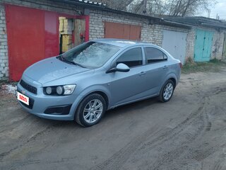 2012 Chevrolet Aveo II, голубой, 565000 рублей, вид 1