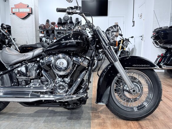 2017 Harley-Davidson Softail Deluxe, чёрный, 1199000 рублей - вид 8