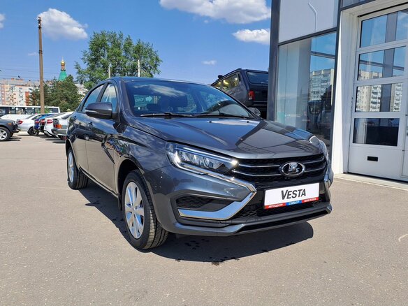 2026 Lada (ВАЗ) Vesta I Рестайлинг (NG), серый - вид 7