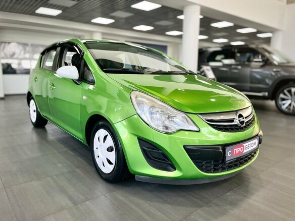 2012 Opel Corsa D Рестайлинг II, зелёный, 499900 рублей - вид 2