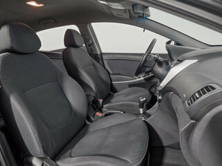 2011 Hyundai Solaris I, чёрный, 563000 рублей, вид 4