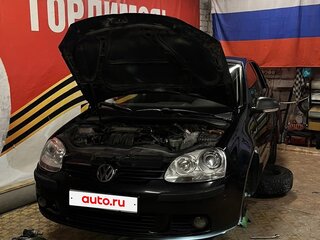 2006 Volkswagen Golf V, чёрный, 530000 рублей, вид 5