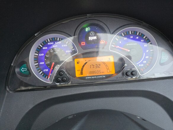 2012 Sym GTS 300, чёрный, 200000 рублей - вид 6