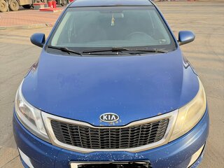 2012 Kia Rio 5-speed III, синий, 420000 рублей, вид 1