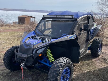 2019 BRP Can-Am Maverick X3 X RS Turbo RR, синий, 2750000 рублей, вид 5