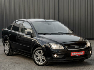 2006 Ford Focus II, чёрный, 499000 рублей, вид 3