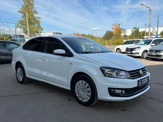 2018 Volkswagen Polo V Рестайлинг, белый, 1240000 рублей, вид 4