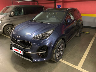 2019 Kia Sportage IV Рестайлинг, синий, 2350000 рублей, вид 1