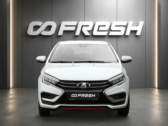 2024 Lada (ВАЗ) Vesta I Рестайлинг (NG), белый, 1197000 рублей - вид 2