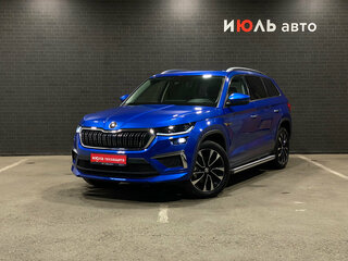 2022 Skoda Kodiaq I Рестайлинг, синий, 3949000 рублей, вид 1
