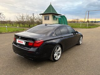 2013 BMW 7 серии 740d xDrive V (F01/F02/F04) Рестайлинг, синий, 3500000 рублей, вид 5