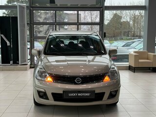 2010 Nissan Tiida I Рестайлинг, бежевый, 795000 рублей, вид 2