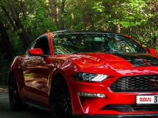 2019 Ford Mustang VI Рестайлинг, красный, 3500000 рублей, вид 1
