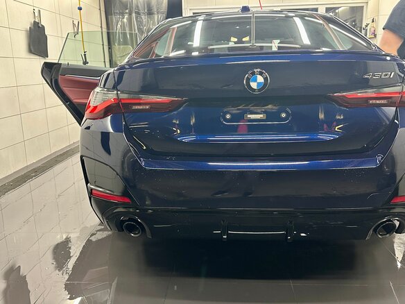 2022 BMW 4 серии Gran Coupe 430i G22, G23, G26, синий, 5230000 рублей - вид 8
