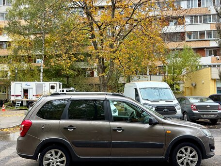 2016 Lada (ВАЗ) Kalina Cross II, коричневый, 630000 рублей, вид 4