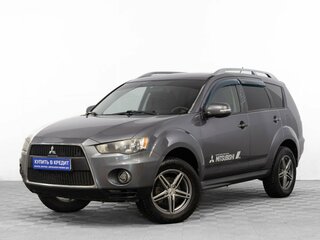 2010 Mitsubishi Outlander II Рестайлинг, серый, 1409000 рублей, вид 3