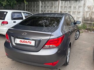 2016 Hyundai Solaris I Рестайлинг, серый, 1170000 рублей, вид 4