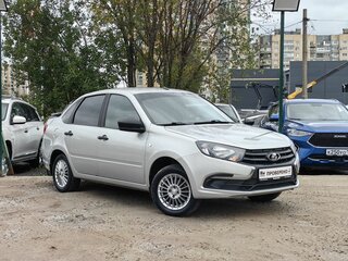 2020 Lada (ВАЗ) Granta I Рестайлинг, серебристый, 469000 рублей, вид 3