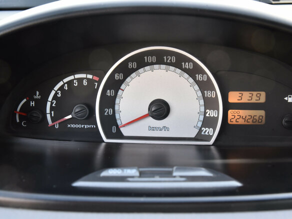 2007 Hyundai Matrix I Рестайлинг, чёрный, 349000 рублей - вид 9
