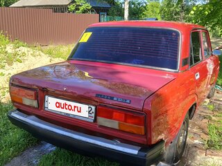 2006 Lada (ВАЗ) 2107, пурпурный, 110000 рублей, вид 3