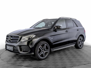 2018 Mercedes-Benz GLE 400 9G-Tronic I (W166), чёрный, 4277500 рублей, вид 1