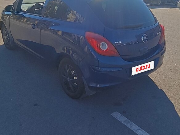 2008 Opel Corsa D, синий - вид 1