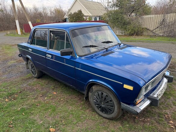 1990 Lada (ВАЗ) 2106, синий - вид 5