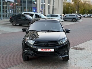 2018 Lada (ВАЗ) Granta I Рестайлинг, чёрный, 539000 рублей, вид 1