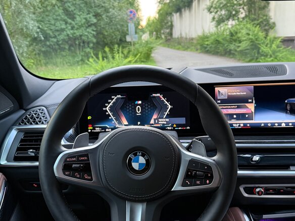 2024 BMW X6 30d III (G06) Рестайлинг, синий, 13900000 рублей - вид 9