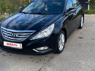 2012 Hyundai Sonata VI (YF), чёрный, 1000000 рублей, вид 1