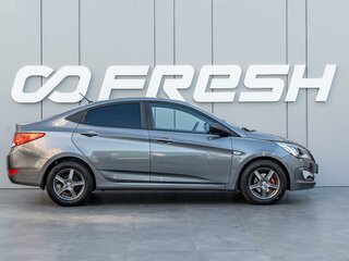 2016 Hyundai Solaris I Рестайлинг, серый, 1030000 рублей, вид 5