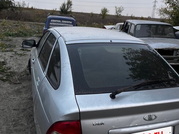 2008 Lada (ВАЗ) Priora I, серебристый - вид 3
