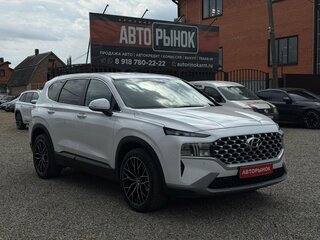 2021 Hyundai Santa Fe IV Рестайлинг, белый, 3450000 рублей, вид 1