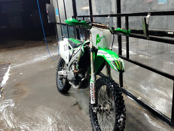 2015 Kawasaki KX 450, зелёный, 340000 рублей - вид 13