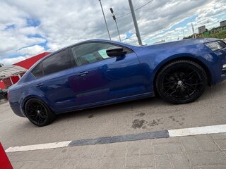 2019 Skoda Octavia III (A7) Рестайлинг, синий, 1590000 рублей, вид 3