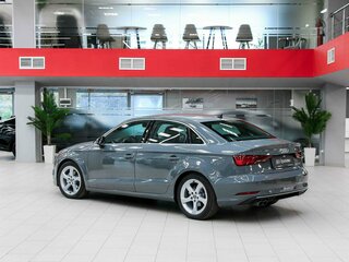 2018 Audi A3 III (8V) Рестайлинг, серый, 1850000 рублей, вид 4