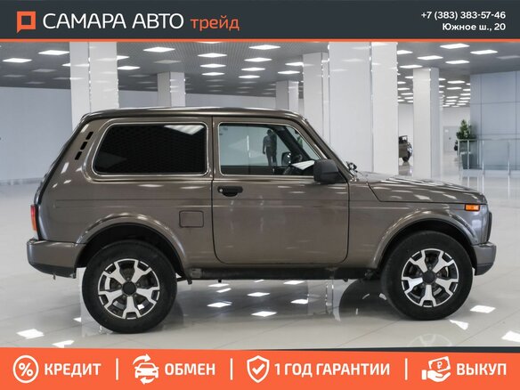 2019 Lada (ВАЗ) 2121 (4x4) Urban I Рестайлинг (2020), коричневый, 519000 рублей - вид 4