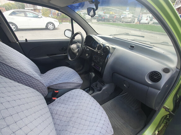 2006 Daewoo Matiz I Рестайлинг, зелёный, 160000 рублей - вид 4