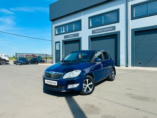 2012 Skoda Fabia II Рестайлинг, синий, 899999 рублей, вид 1